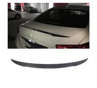 IMAWUHM Spoiler Spoiler Alettone Posteriore Reale in Fibra Carbonio Auto Rear Boot Spoiler Ala Labbro per Maserati per Ghibli S Q4 Berlina 4 Porte 2014-2020 Auto Boot Ala