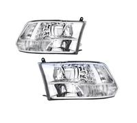 IMAWUHM UNA Coppia Paraurti Anteriore Faro Per Dodge Per Ram 1500 2500 3500 2009-2018 Testa Della Luce Del Lampada Faro