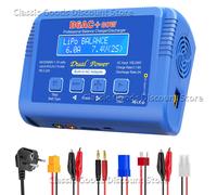 iMAX B6AC + Caricabatteria 15V 6A Adattatore incorporato Lipo NiMh Li-ion Ni-Cd Caricatore digitale per bilanciamento RC Caricatore Lipro Scaricatore B6AC Blue