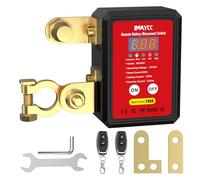 IMAYCC Interruttore di separazione intelligente per auto, senza fili, 12 V, 240 A, con display a LED, batteria Kill Switch antifurto, interruttore principale 12 V per veicoli, RV, camion, barca