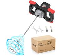 IMAYCC Miscelatore Elettrico2100W Miscelatore Malta e Cemento Professionale,con 6 Velocità,270-930 Giri/Min,220 V,M14,Agitatore Mescolatore Attacco per Malta, Cemento e Colla,Foraggio
