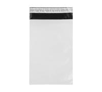 IMBALLAGGI 2000-10 Buste per Spedizioni 175x255+50mm in COEX Impermeabile, Pacchi Antistrappo e Anti Umidità Ideali come Buste Spedizione Vinted e Corriere, Sacchetti con Patta Adesiva Bianco Opaco