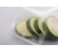 IMBALLAGGI 2000-100 BUSTE SOTTOVUOTO 20X20 cm GOFFRATE PER ALIMENTI