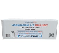 IMBALLAGGI 2000 - 3300 Asciugamani Monouso di carta piegati a Z per dispenser