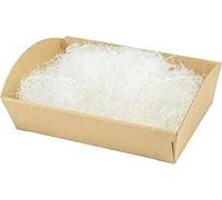 IMBALLAGGI 2000-40 Cesti Natalizi con Paglia in PPL 33,5x24,5x12