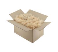 IMBALLAGGI 2000-5Kg Trucioli Legno Naturale Inodore, Paglia per Cesti Natalizi, Regali di Natale e Confezione Regalo, Riempimento Imballaggio per Spedizioni Pacchi, Paglietta Decorativa per Scatole