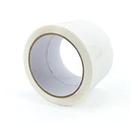 IMBALLAGGI 2000-72 Pezzi, Nastro Adesivo Pacchi da Imballaggio - 75x66 - Nastro da Imballo Bianco per Trasloco e Trasporto