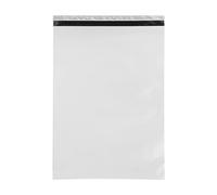 IMBALLAGGI 2000-800 Buste per Spedizioni 550x750+50mm in COEX Impermeabile, Pacchi Antistrappo e Anti Umidità Ideali come Buste Spedizione Vinted e Corriere, Sacchetti con Patta Adesiva Bianco Opaco