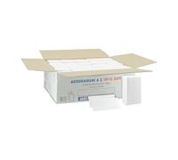 IMBALLAGGI 2000 - Asciugamani Monouso Carta Usa e Getta Piegate a Z, 1x3750 Pezzi, Pura Cellulosa 2 Veli Morbidi Assorbenti, Salviette Dispenser Universale, Carta Mani Foglio Aperto 24x21cm (tot 3750)