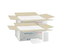 IMBALLAGGI 2000 - Asciugamani Monouso Carta Usa e Getta Piegate a Z, 2x3750 Pezzi, Pura Cellulosa 2 Veli Morbidi Assorbenti, Salviette Dispenser Universale, Carta Mani Foglio Aperto 24x21cm (tot 7500)