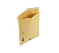 IMBALLAGGI 2000 - Buste Postali Imbottite Mail Lite Gold - 10 Pezzi 12x21cm