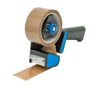 IMBALLAGGI 2000 - Dispenser per Nastro Adesivo 50mm x 66mt - Tendinastro Imballaggio con regolatore di tensione - Risparmia tempo con la nastratrice professionale