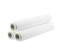 IMBALLAGGI 2000 - Film Estensibile Imballaggio Bianca, 3 Rotoli 160Mx30MYx50H cm per Imballaggio Multiuso - Pellicola Imballaggio Extra Resistente, Rotolo Imballaggio per Spedizioni e Trasloco