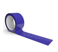 IMBALLAGGI 2000 - Nastro Adesivo Pacchi Blu in Polipropilene, 72Pz 5cm x 66Mt x 76 mm, Nastro Adesivo Colorato Resistente a Strappo Silenzioso, Nastro Imballaggio per Spedizioni, Scatoloni e Trasloco