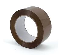 IMBALLAGGI 2000 - Nastro Adesivo Pacchi Marrone Polipropilene, 72 Pz 5cm x 132mtl x 76mm, Nastro Imballaggio per Scatole, Cartoni e Scatoloni per Trasloco e Spedizioni Resistente a Strappo Silenzioso