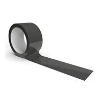 IMBALLAGGI 2000 - Nastro Adesivo Pacchi Nero in Polipropilene 72Pz 5cm x 66Mt x 76 mm, Nastro Adesivo Colorato Resistente a Strappo Silenzioso, Nastro Imballaggio per Spedizioni, Scatoloni e Trasloco