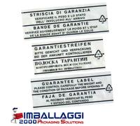 IMBALLAGGI 2000 - Nastro adesivo Scotch SIGILLO IMBALLI 50x66 36 pz scritta NERA
