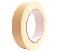 IMBALLAGGI 2000 - Nastro Carta Adesivo, 1 Pz 25x50 Resistente 60°, Nastro Adesivo Carta Pacchi e Imbianchino, Mascheratura e Verniciatura, Protezione per Verniciare e Imballaggio non Attacca Intonaco