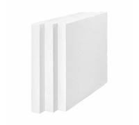 Imballaggi 2000 - Pannelli Polistirolo Isolanti - 100x100x5 cm - Ideali per Isolamento Termico Pareti, Soffitto e Controsoffitto - Densità di 10 kg/mq - Confezione da 12 Pezzi