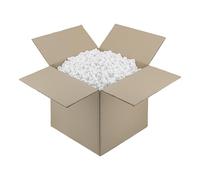 IMBALLAGGI 2000 - Patatine Polistirolo, 325 Litri in 5 Scatole Trasloco Cartone 40x40x40, Chips Polistirolo Espanso Antistatico a E per Imbottitura Imballaggio per Spedizioni in Scatoloni per Trasloco