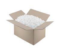 IMBALLAGGI 2000 - Patatine Polistirolo, 500 Litri in 5 Scatole Trasloco Cartone 60x40x40, Chips Polistirolo Espanso Antistatico a S per Imbottitura Imballaggio per Spedizioni in Scatoloni per Trasloco
