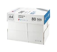 IMBALLAGGI 2000- Risma Carta A4 per Stampante, 5 Risme da 500 Fogli di Alta Qualità, Indispensabile in Ufficio, Pack 5x500 Fogli