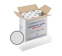 IMBALLAGGI 2000 - Rotolo Carta Lettino Medico Massaggio, 12 Pezzi 60 cm x 75M