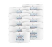 IMBALLAGGI 2000 - Rotoloni Asciugatutto con Bobina 23H cm e 25.5Ø cm, 20x16000 Strappi Quadrati - Carta Cucina Goffrata per Uso Domestico e Industriale, Rotoli Carta Validi come Panno Carta Alimentare