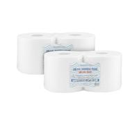 IMBALLAGGI 2000 - Rotoloni Carta Asciugatutto Industriale - 800 Strappi - Ideale per Uso Alimentare e Compatibile con Dispenser - Confezione da 4 Rotoli Carta