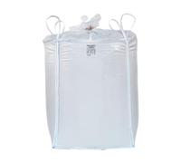 IMBALLAGGI 2000 - Sacchi Big Bag Omologati, 1000 kg 90x90x120 cm, Sacco Polipropilene per Trasporto e Smaltimento Rifiuti, Chiusura a Caramella (Rifiuti Speciali, 10)