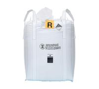IMBALLAGGI 2000 - Sacchi Big Bag Omologati, 1000 kg 90x90x120 cm, Sacco Polipropilene per Trasporto e Smaltimento Rifiuti, Chiusura a Caramella (Rifiuti Speciali R, 5)