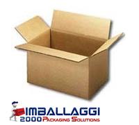 IMBALLAGGI 2000 - Scatola cartone per Imballaggio doppia onda 40x40x40 500 pezzi