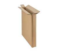 IMBALLAGGI 2000 - Scatole Trasloco a Doppia Onda 40x6x50, Pack da 5 Scatole Cartone Resistenti e Durevoli, Scatoloni per Trasloco e Spedizioni - Cartoni per Traslochi e Imballaggio