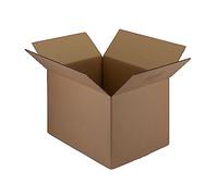 IMBALLAGGI 2000 - Scatole Trasloco a Onda Singola 28x19x19, Pack da 10 Scatole Cartone Resistenti e Durevoli, Scatoloni per Trasloco e Spedizioni - Cartoni per Traslochi, Imballaggio e Deposito