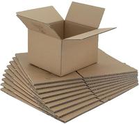 IMBALLAGGI 2000 - Scatole Trasloco Casa a Onda Singola 40x30x30, Pack da 10 Scatole Cartone Resistenti e Durevoli, Scatoloni per Trasloco e Spedizioni - Cartoni per Traslochi e Imballaggio