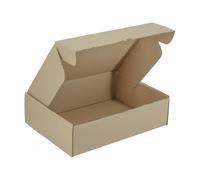 IMBALLAGGI 2000 - Scatole Trasloco Fustellate Piatte 1 Pezzo 36x26x10, Scatole Cartone Resistenti Doppio Strato, Scatoloni Imballaggio Spedizioni Preformati, Cartoni per Traslochi Porta Oggetti Larghi