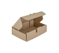 IMBALLAGGI 2000 - Scatole Trasloco Fustellate Piatte, 5 Pz 19x11x5, Scatole Cartone Resistenti Doppio Strato, Scatoloni Imballaggio Spedizioni Preformati, Cartoni per Traslochi Porta Oggetti Larghi