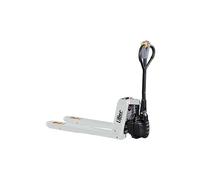 IMBALLAGGI 2000 - Transpallet Elettrico, Portata 1500Kg, Carrello Elevatore Elettrico con forche 1150x550 mm, Autonomia 12 Ore, Batteria 48V - 2A