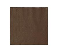 IMBALLAGGI ALIMENTARI Pezzi 400 TOVAGLIOLI Color Cioccolato CM 24 X 24 Due VELI in Ovatta SALVIETTA Marrone Brown Paper Napkin TOVAGLIOLO da Bar RISTORAZIONE Piega 1/4