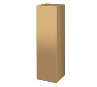 IMBALLAGGI ALIMENTARI PZ 10 SCATOLA MAGNUM PORTA BOTTIGLIE (1 BOTTIGLIA DA 1,5 LITRI) IN CARTONE AVANA misura cm 11,5x11,5x43