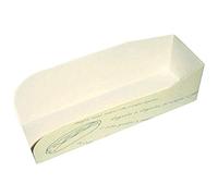 IMBALLAGGI ALIMENTARI PZ 100 Porta Hot Dog APERTOMEDIO Grande Astuccio Contenitore Porta Hotdog in Cartone