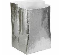 Imballaggi Point - Cappucci copripallett - con alluminio 125 x 105 x 90 cm. Protezione Bancali Termica e Anti-Umidità per Trasporto e Stoccaggio - Set da 2 Pezzi