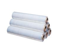Imballaggi Point - Estensibile manuale trasparente - 50 cm x 200 m. - Spessore 23 my. Rotolo da 2.2 kg -Pellicola in LLDPE per Imballaggi, Spedizioni e Traslochi - Set da 1