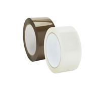 Imballaggi Point - Nastro in PPL 28 my - silenzioso - 50 mm x 132 m - Bianco - Ideale per Imballaggi, Cartoni e Chiusure Professionali in Magazzini e Spedizioni - Set da 6