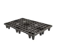 Imballaggi Point,Pallet in Plastica Eco 80 x 120 cm, 9 Piedini, Portata Statica 200 kg, Leggero e Riciclabile, Ideale per Logistica, Spedizioni Export e Magazzino, Set da 2