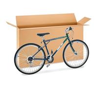 Imballaggi Point - Scatole per biciclette - 135 x 22 x 75 cm. Spedizioni Sicure e Resistenti progettate per spedizioni di biciclette ed altri articoli sportivi - Set da 1 Pezzi