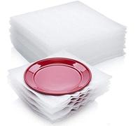 IMBALLAGGI2000 - Fogli di schiuma di polietilene 100 Pz, 30x30x0. 2 - Foglio di schiuma di poliuretano per la spedizione e il movimento di oggetti fragili, vetro, bicchieri, tazze, piatti