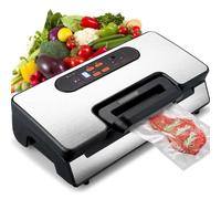 Imballatrice sottovuoto Autrucker 130W 90KPa Doppia pompa Cutter e accessori