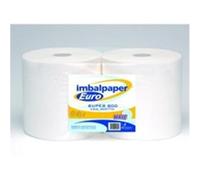 Bobina Asciugatutto Special 800 Papernet - 2 Veli - 800 Strappi - 403770 (Bianco