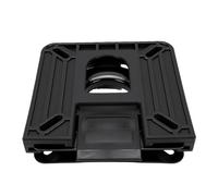 Imbarcazione Resistente Adatta per Supporto Girevole del Sedile Design a Sgancio Rapido per Canoa da Pesca Pontone Barca 5x5 Pollici Rivestimento Nero Marino